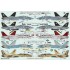 1/48 USN F-14A/B VF-84/101/103/ & IRIAF #1 Decals for Hasegawa/Italeri/Revell/Tamiya 1/48 USN F-14A/B VF-84/101/103/ & IRIAF #1 Decals for Hasegawa/Italeri/Revell/Tamiya