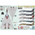 1/48 USN F-14A/B VF-84/101/103/ & IRIAF #1 Decals for Hasegawa/Italeri/Revell/Tamiya 1/48 USN F-14A/B VF-84/101/103/ & IRIAF #1 Decals for Hasegawa/Italeri/Revell/Tamiya
