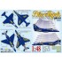 1/48 USN A-4F & F-4J Aerobatic Team Blue Angels Decals for Academy/Fujimi/Hasegawa kits 1/48 USN A-4F & F-4J Aerobatic Team Blue Angels Decals for Academy/Fujimi/Hasegawa kits