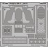 1/32 Hawker Tempest Mk.V Detail Set for Special Hobby kit (2 Photo-Etched Sheets) 1/32 Hawker Tempest Mk.V Detail Set for Special Hobby kit (2 Photo-Etched Sheets)