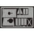 Photo-etched Zimmerit for 1/35 Panther Ausf.A for Tamiya kit