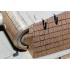 Photo-etched Zimmerit for 1/35 Panther Ausf.A for Tamiya kit