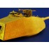 Photo-etched Zimmerit for 1/35 King Tiger Porsche turret for Tamiya kit