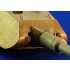 Photo-etched Zimmerit for 1/35 King Tiger Porsche turret for Tamiya kit