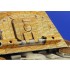 Photo-etched Zimmerit for 1/35 King Tiger Porsche Turret for Dragon kit Photo-etched Zimmerit for 1/35 King Tiger Porsche Turret for Dragon kit