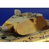 Photo-etched Zimmerit for 1/35 King Tiger Porsche Turret for Dragon kit Photo-etched Zimmerit for 1/35 King Tiger Porsche Turret for Dragon kit