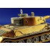 Photo-etched Zimmerit for 1/35 Tiger (P) for Dragon kit