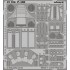 1/48 Curtiss P-40B Tomahawk Detail Set for Airfix kit #A05130 (2 Photo-Etched Sheets) 1/48 Curtiss P-40B Tomahawk Detail Set for Airfix kit #A05130 (2 Photo-Etched Sheets)