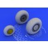 1/32 Lockheed B-25H/J Mitchell Wheels for HK Models kit 1/32 Lockheed B-25H/J Mitchell Wheels for HK Models kit