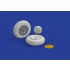 1/32 Republic P-47D Thunderbolt Wheels Set for Hasegawa kit 1/32 Republic P-47D Thunderbolt Wheels Set for Hasegawa kit