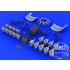 1/48 R-2800-10 Engine for Eduard F6F Hellcat kit - Brassin Set 1/48 R-2800-10 Engine for Eduard F6F Hellcat kit - Brassin Set