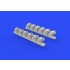 1/48 Curtiss P-40B Tomahawk Exhaust Stacks for Airfix kit 1/48 Curtiss P-40B Tomahawk Exhaust Stacks for Airfix kit
