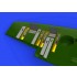 1/48 Supermarine Spitfire Mk.I Gun Bays Detail Set for Eduard kits 1/48 Supermarine Spitfire Mk.I Gun Bays Detail Set for Eduard kits
