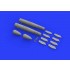 1/72 B43-0 Nuclear Weapon w/ SC43-4/-7 Tail Assembly Brassin Set 1/72 B43-0 Nuclear Weapon w/ SC43-4/-7 Tail Assembly Brassin Set