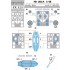 1/48 Messerschmitt Me 262A Paint Mask for HobbyBoss kit 1/48 Messerschmitt Me 262A Paint Mask for HobbyBoss kit