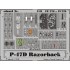 1/48 P-47D-20 Thunderbolt Colour Photoetch Set Vol.2 for Tamiya kit 1/48 P-47D-20 Thunderbolt Colour Photoetch Set Vol.2 for Tamiya kit