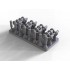 1/35 US Post War Tanks Hooks with Pins Set for 2 Vehicles 1/35 US Post War Tanks Hooks with Pins Set for 2 Vehicles