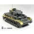 1/35 WWII German PzKpfw.IV Ausf.F Detail Set for Tamiya #35374 1/35 WWII German PzKpfw.IV Ausf.F Detail Set for Tamiya #35374
