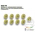 1/35 Modern US M1070 Truck Tractor Weighted Road Wheels for HobbyBoss 85502 1/35 Modern US M1070 Truck Tractor Weighted Road Wheels for HobbyBoss 85502