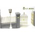 1/35 Park Gate and Fence for Miniart kit 1/35 Park Gate and Fence for Miniart kit