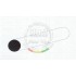 White Styrene Round Rod Diameter: 1.0mm/.04 - 10pcs Length: 35cm (14)