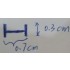 White Styrene I-Beam 6.3mm /.25 3pcs Length: 35cm (14) White Styrene I-Beam 6.3mm /.25 3pcs Length: 35cm (14)