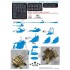 1/350 WWII IJN Type 96 25mm Triple AA Gun (6 set) 1/350 WWII IJN Type 96 25mm Triple AA Gun (6 set)