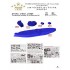 1/700 WWII US Navy AB-1 Crane Ship 1 Resin Model Kit 1/700 WWII US Navy AB-1 Crane Ship 1 Resin Model Kit