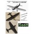 1/700 WWII IJN Type 97 Carrier Attack Bomber (6 sets, 3D print) 1/700 WWII IJN Type 97 Carrier Attack Bomber (6 sets, 3D print)