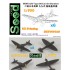 1/700 WWII IJN Type 99 Carrier Dive Bomber (6 sets, 3D print) 1/700 WWII IJN Type 99 Carrier Dive Bomber (6 sets, 3D print)
