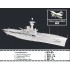 1/700 HMS Hermes 1942 (with photo-etched sheet and decals) 1/700 HMS Hermes 1942 (with photo-etched sheet and decals)
