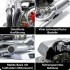 1/4 Porsche 911 Turbomotor 6-cylinder Working Turbo Engine Model 1/4 Porsche 911 Turbomotor 6-cylinder Working Turbo Engine Model