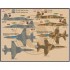 Decals for 1/32 TOPGUN Tigers Northrop F-5E Decals for 1/32 TOPGUN Tigers Northrop F-5E