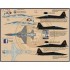 Decals for 1/32 TOPGUN Tigers Northrop F-5E Decals for 1/32 TOPGUN Tigers Northrop F-5E