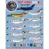 1/48 F4D-1 Skyray Fast Fords National Insignias & Stencil Decals for Tamiya kits 1/48 F4D-1 Skyray Fast Fords National Insignias & Stencil Decals for Tamiya kits