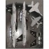 Decals for 1/48 F/A-18F Victory Super Hornets VFA-103 75th Anniversary CAG Jet Decals for 1/48 F/A-18F Victory Super Hornets VFA-103 75th Anniversary CAG Jet