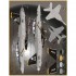 Decals for 1/48 F/A-18F Victory Super Hornets VFA-103 75th Anniversary CAG Jet Decals for 1/48 F/A-18F Victory Super Hornets VFA-103 75th Anniversary CAG Jet