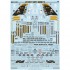 Decals for 1/48 F/A-18F Victory Super Hornets VFA-103 75th Anniversary CAG Jet Decals for 1/48 F/A-18F Victory Super Hornets VFA-103 75th Anniversary CAG Jet
