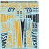 Decals for 1/48 US Navy F/A-18E/F Flight Demo Team 2021 Decals for 1/48 US Navy F/A-18E/F Flight Demo Team 2021