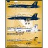 Decals for 1/48 US Navy F/A-18E/F Flight Demo Team 2021 Decals for 1/48 US Navy F/A-18E/F Flight Demo Team 2021