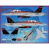Decals for 1/48 Air Wing All-Stars Super Hornets PT V Decals for 1/48 Air Wing All-Stars Super Hornets PT V