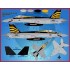 Decals for 1/48 Air Wing All-Stars Super Hornets PT V Decals for 1/48 Air Wing All-Stars Super Hornets PT V