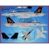 Decals for 1/48 Air Wing All-Stars Super Hornets PT V Decals for 1/48 Air Wing All-Stars Super Hornets PT V