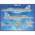 Decals for 1/48 Air Wing All-Stars Super Hornets PT V Decals for 1/48 Air Wing All-Stars Super Hornets PT V