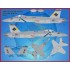Decals for 1/48 Air Wing All-Stars Super Hornets PT V Decals for 1/48 Air Wing All-Stars Super Hornets PT V