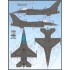 Decals for 1/48 F-16 Fighting Falcon Stencils Late Decals for 1/48 F-16 Fighting Falcon Stencils Late