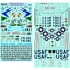 Decals for 1/72 Colours & Markings of USAF F-100s PT I Decals for 1/72 Colours & Markings of USAF F-100s PT I
