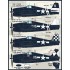 Decals for 1/72 Colours & Markings of F6F-5 HELLCATS PART1 Decals for 1/72 Colours & Markings of F6F-5 HELLCATS PART1