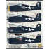 Decals for 1/72 Colours & Markings of F6F-5 HELLCATS PART1 Decals for 1/72 Colours & Markings of F6F-5 HELLCATS PART1