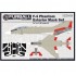 1/48 F-4 Phantom Exterior Vinyl Mask Set for the Tamiya Kit 1/48 F-4 Phantom Exterior Vinyl Mask Set for the Tamiya Kit